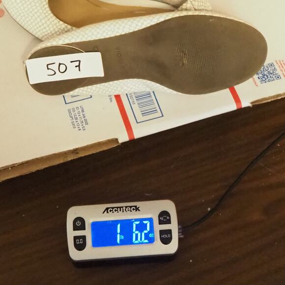 Vionic Women's Orthotic Alexa Embossed Lizard Leather Size 7.5 Ballet Flats - Picture 10 of 10